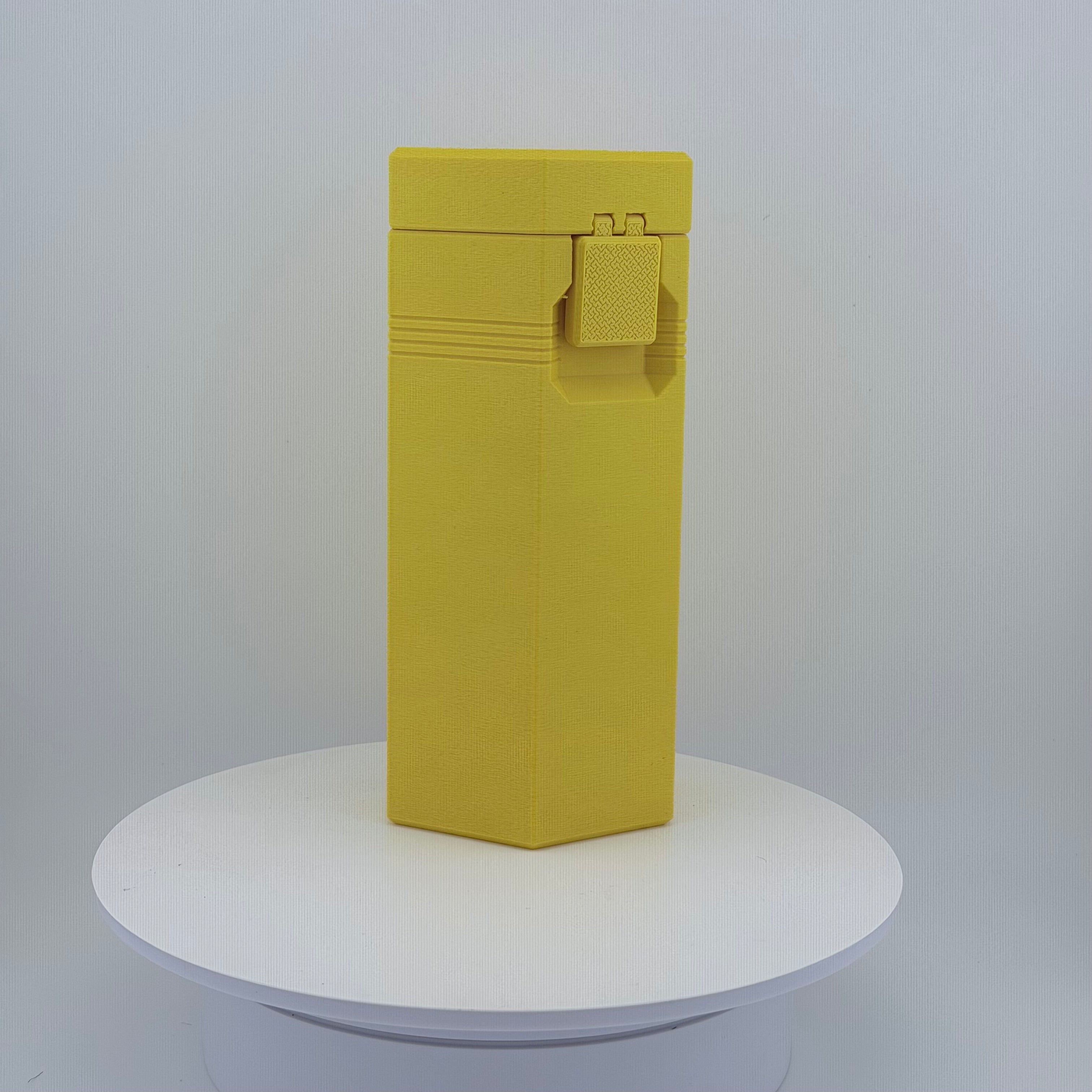 TechPod5 Travel Case - 5-Slot Bag Organizer for Insulin Pens, Peptide Pens, Needle Tips or Ice Packs (Yellow)