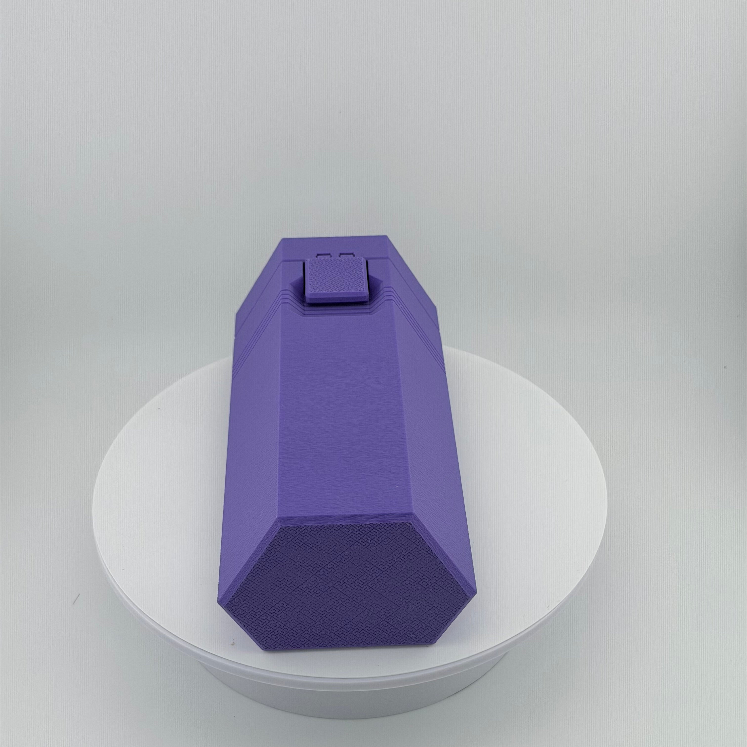 TechPod5 Travel Case - 5-Slot Bag Organizer for Insulin Pens, Peptide Pens, Needle Tips or Ice Packs (Purple)