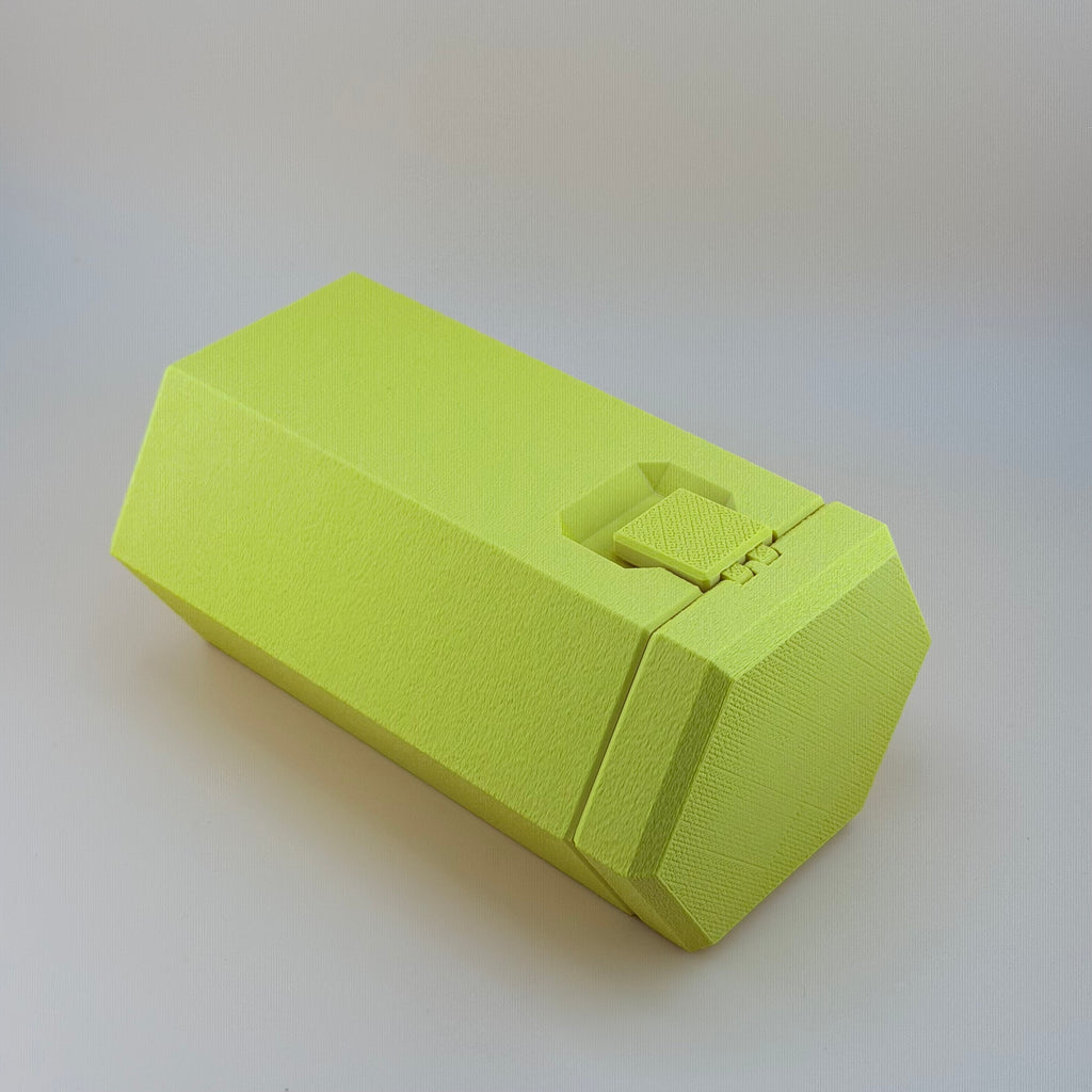 TechPod10 Travel Case - 10-Slot Bag Organizer for Insulin Pens, Peptide Pens, Needle Tips or Ice Packs (Yellow)