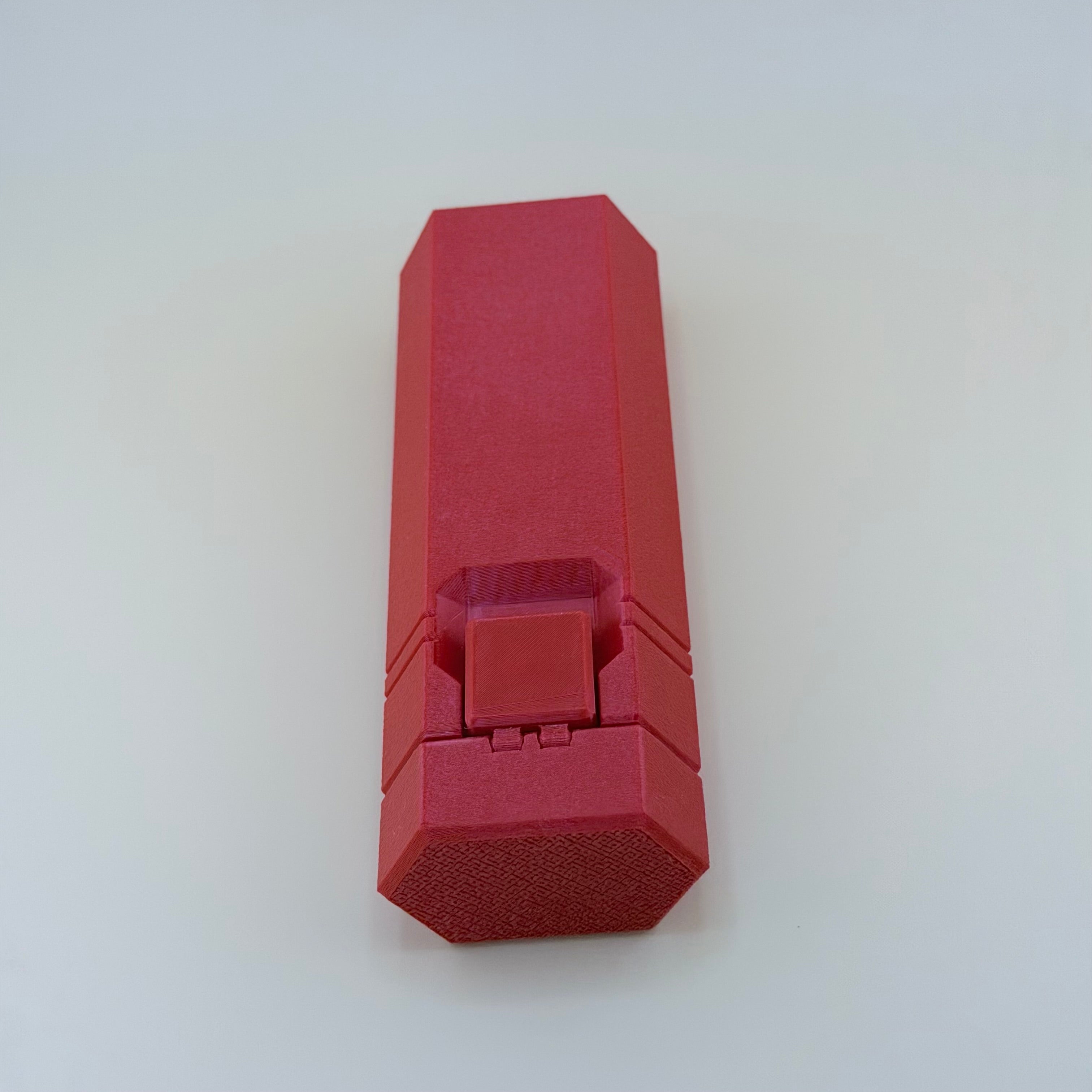 TechPod2 Travel Case - 2 Slot Bag Organizer for Insulin Pens, Peptide Pens, Needle Tips or Ice Packs (Red)