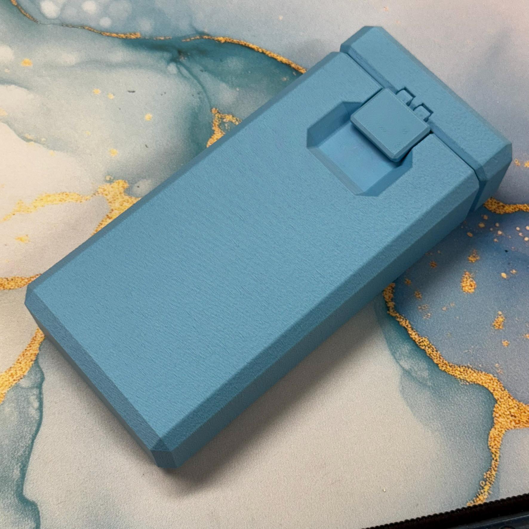 3 Slot Insulin Peptide Pen Travel Case, Modular Storage for Tips, Ice Packs