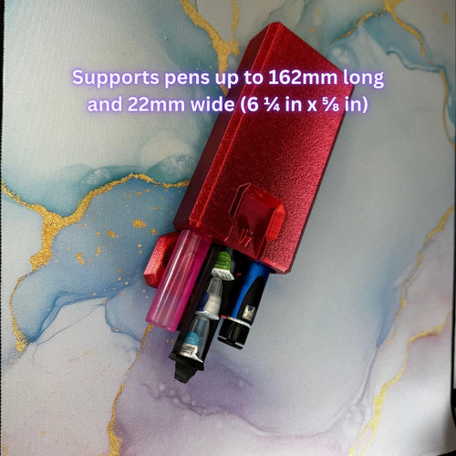 Insulin/peptide pen case with drawers for needle tips, cartridges or ice packs